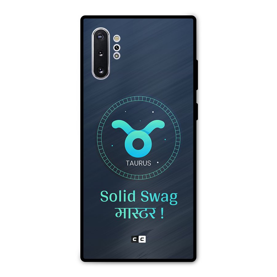 Solid Tauras Metal Back Case for Galaxy Note 10 Plus