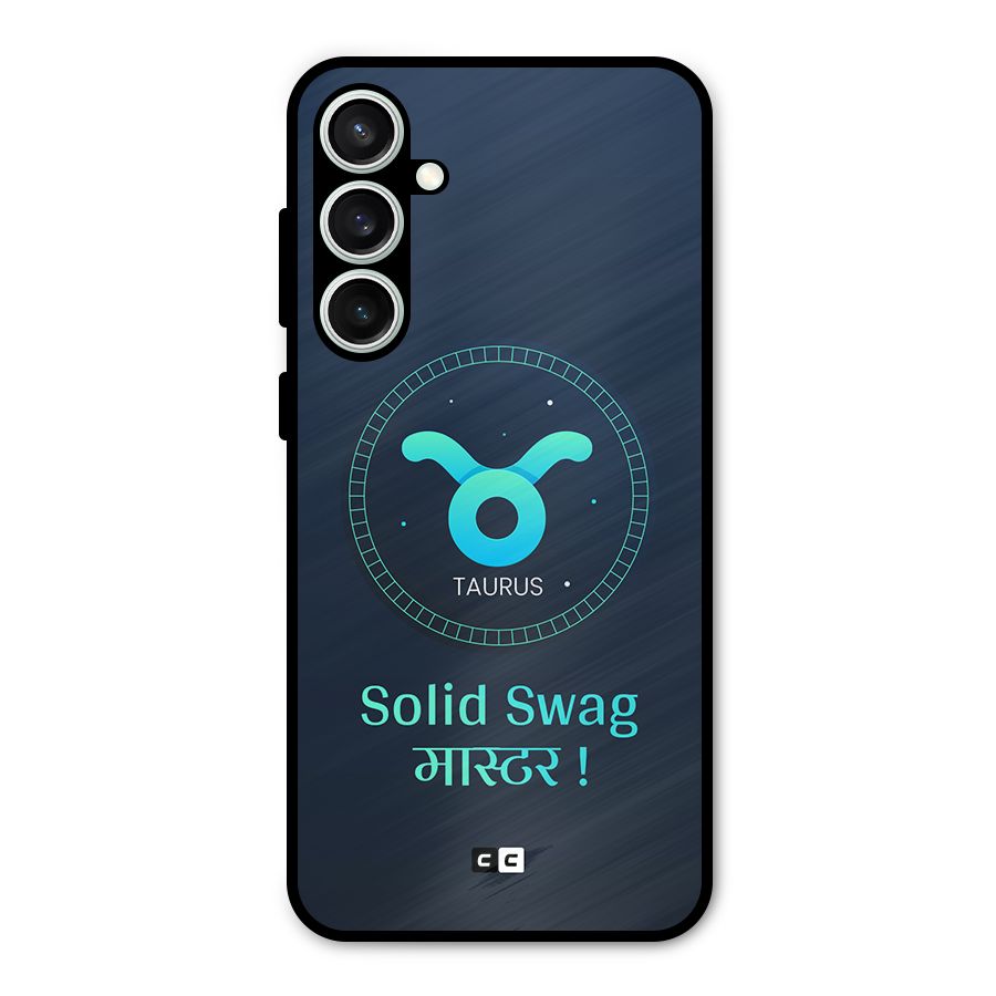 Solid Tauras Metal Back Case for Galaxy S23 FE