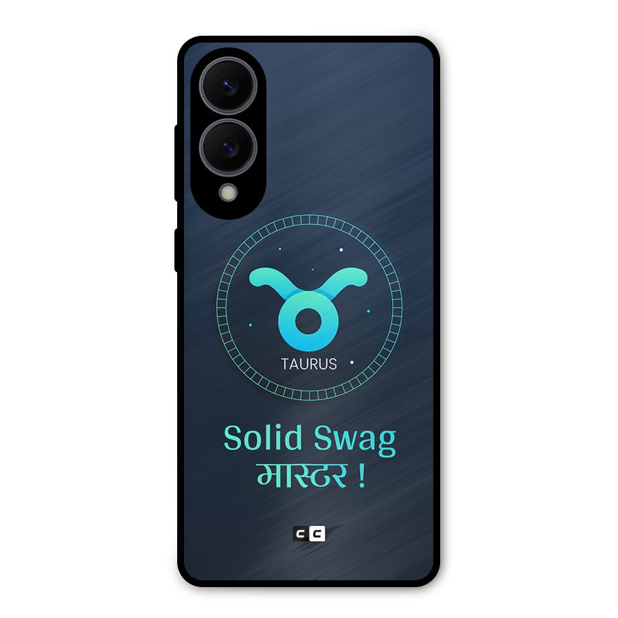 Solid Tauras Metal Back Case for Galaxy S25 Edge