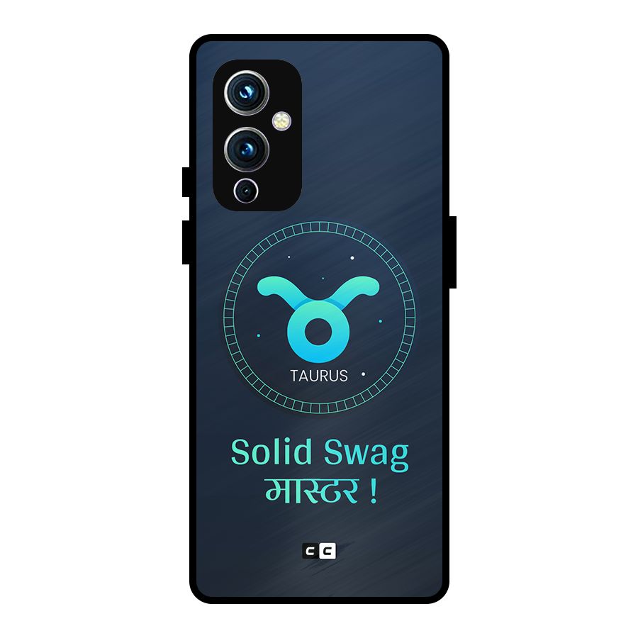Solid Tauras Metal Back Case for OnePlus 9