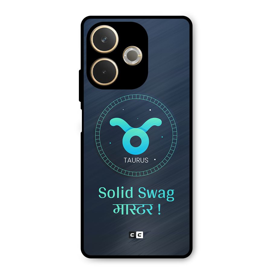 Solid Tauras Metal Back Case for Oppo A5 Pro