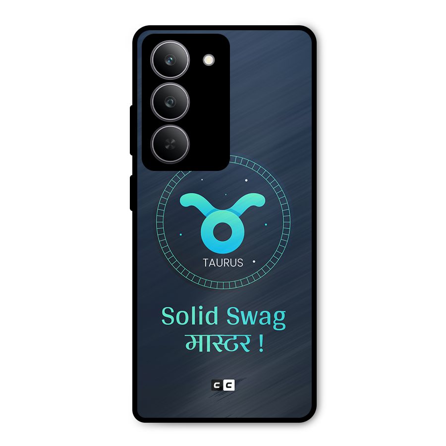 Solid Tauras Metal Back Case for Realme 14x