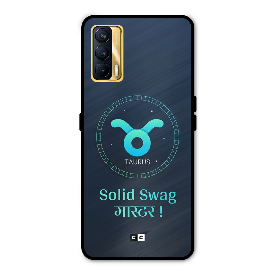 Solid Tauras Metal Back Case for Realme X7