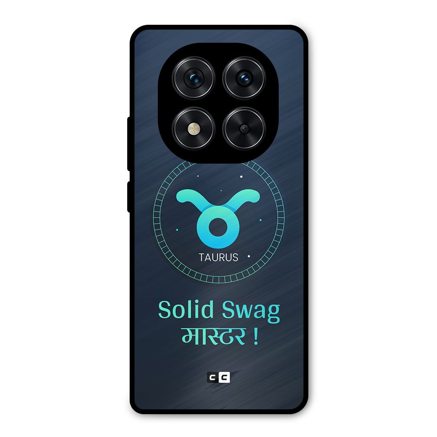 Solid Tauras Metal Back Case for Redmi Note 14 Pro 5G