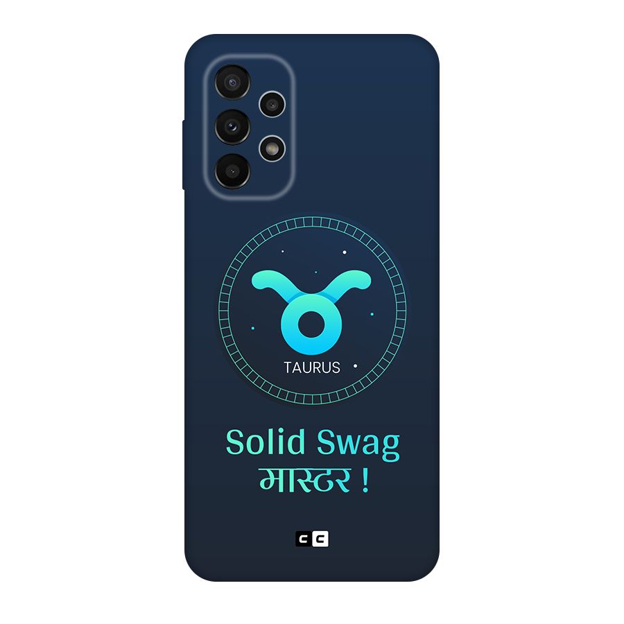 Solid Tauras Original Polycarbonate Back Case for Galaxy A23