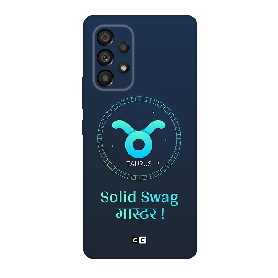 Solid Tauras Original Polycarbonate Back Case for Galaxy A53 5G