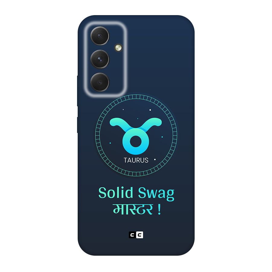 Solid Tauras Original Polycarbonate Back Case for Galaxy A54