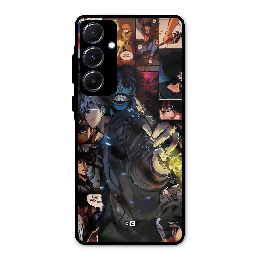Solo Leveling Metal Back Case for Galaxy A55