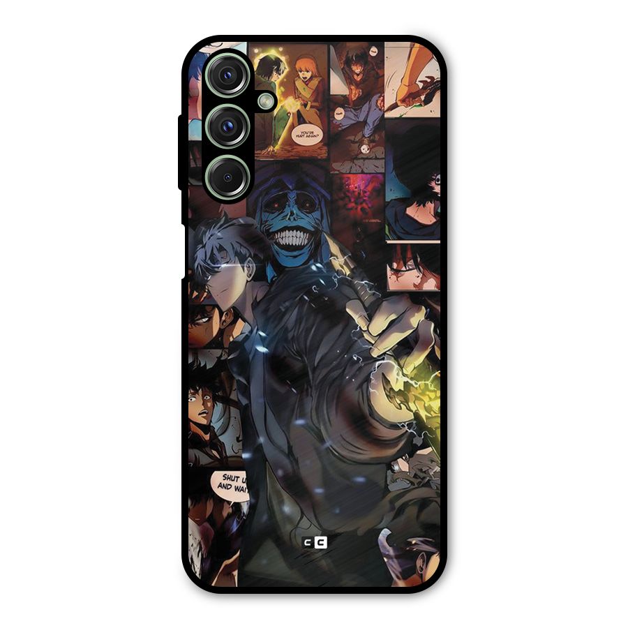 Solo Leveling Metal Back Case for Galaxy F34