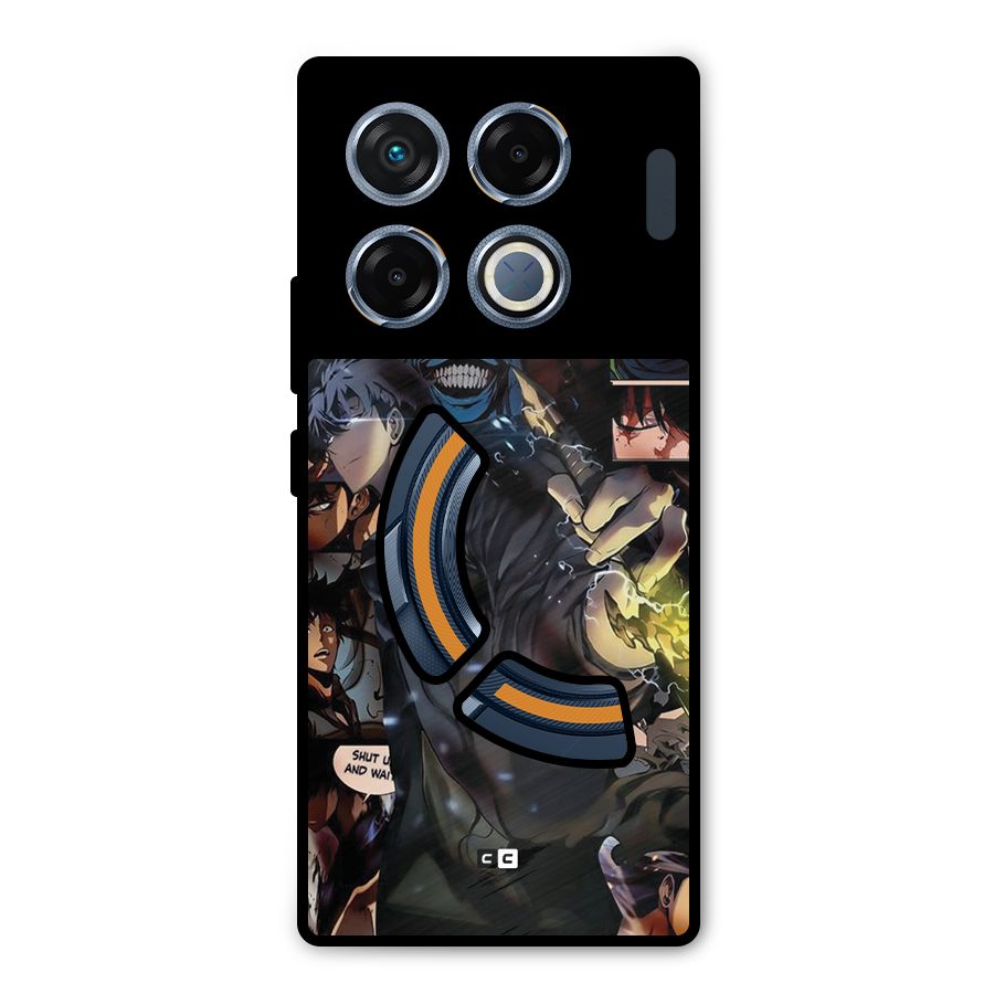 Solo Leveling Metal Back Case for Infinix GT 20 Pro