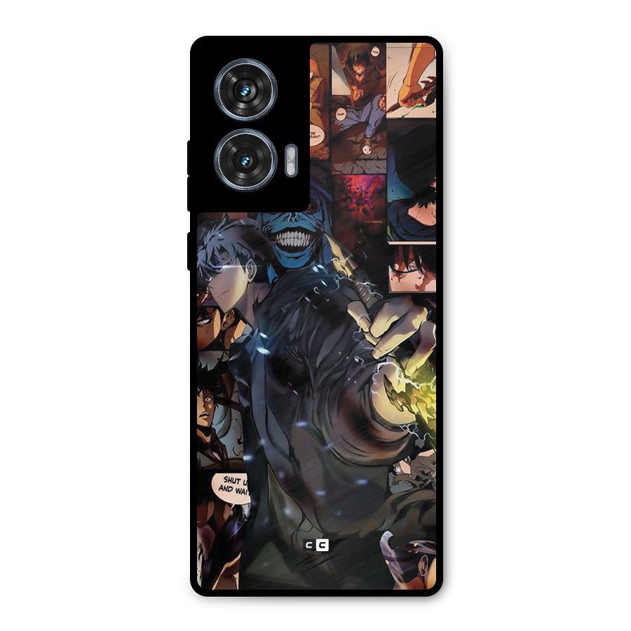 Solo Leveling Metal Back Case for Motorola Edge 50 Fusion