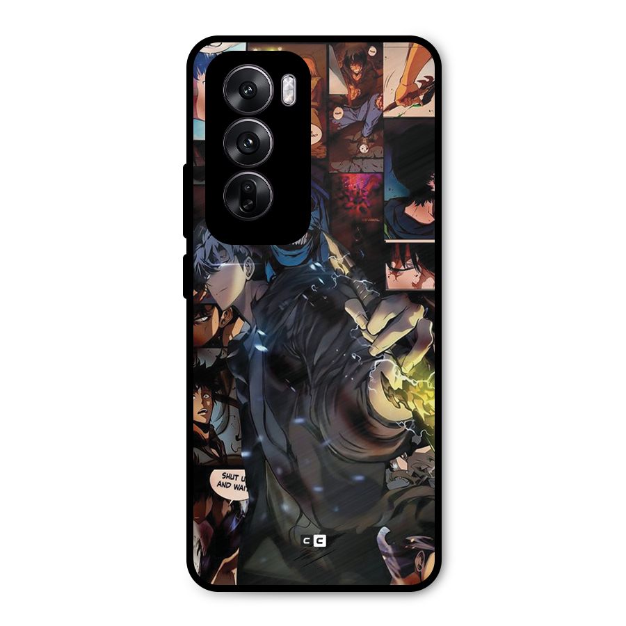 Solo Leveling Metal Back Case for Oppo Reno12
