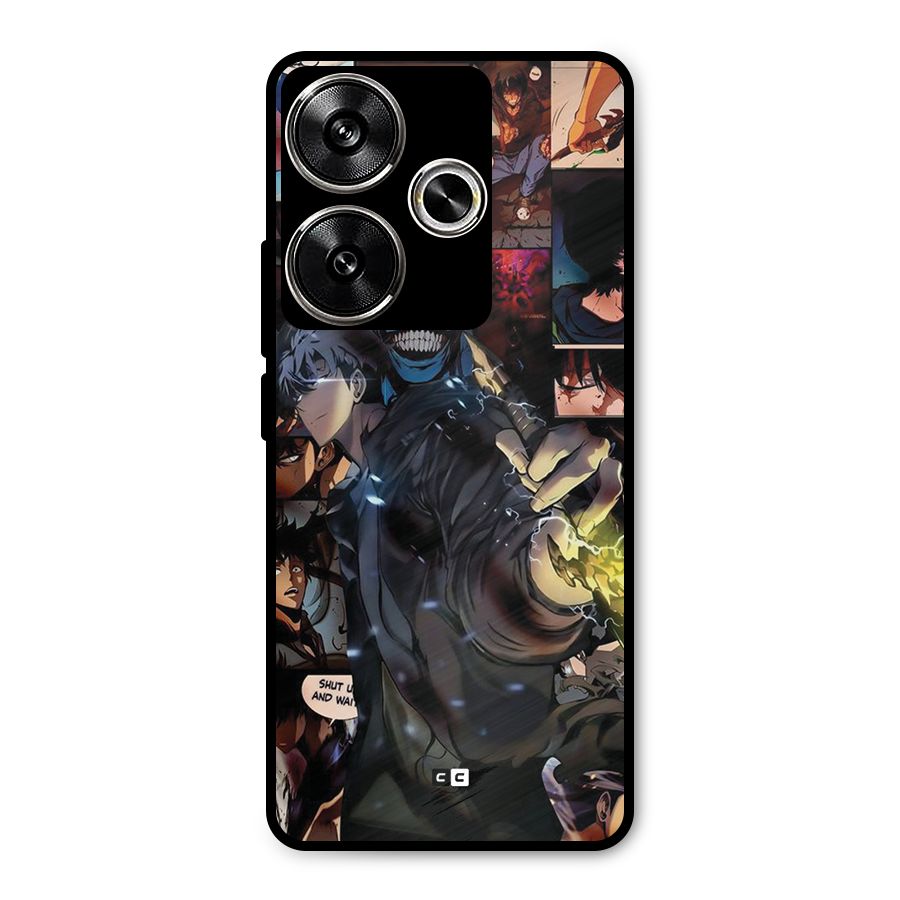 Solo Leveling Metal Back Case for Poco F6