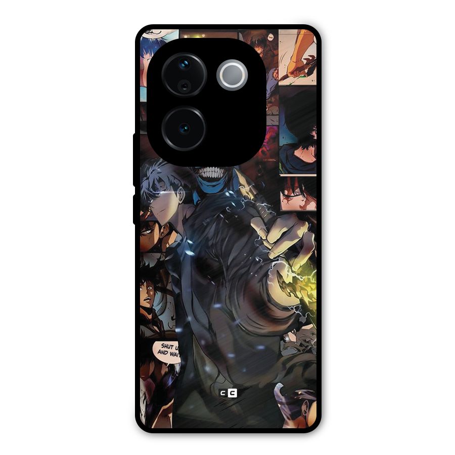 Solo Leveling Metal Back Case for iQOO Z9s Pro