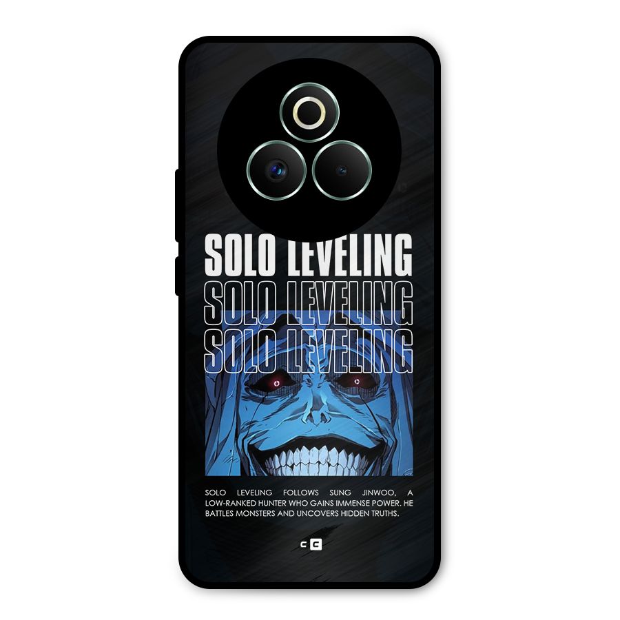 Solo Leveling Typo Metal Back Case for Realme P3 Pro
