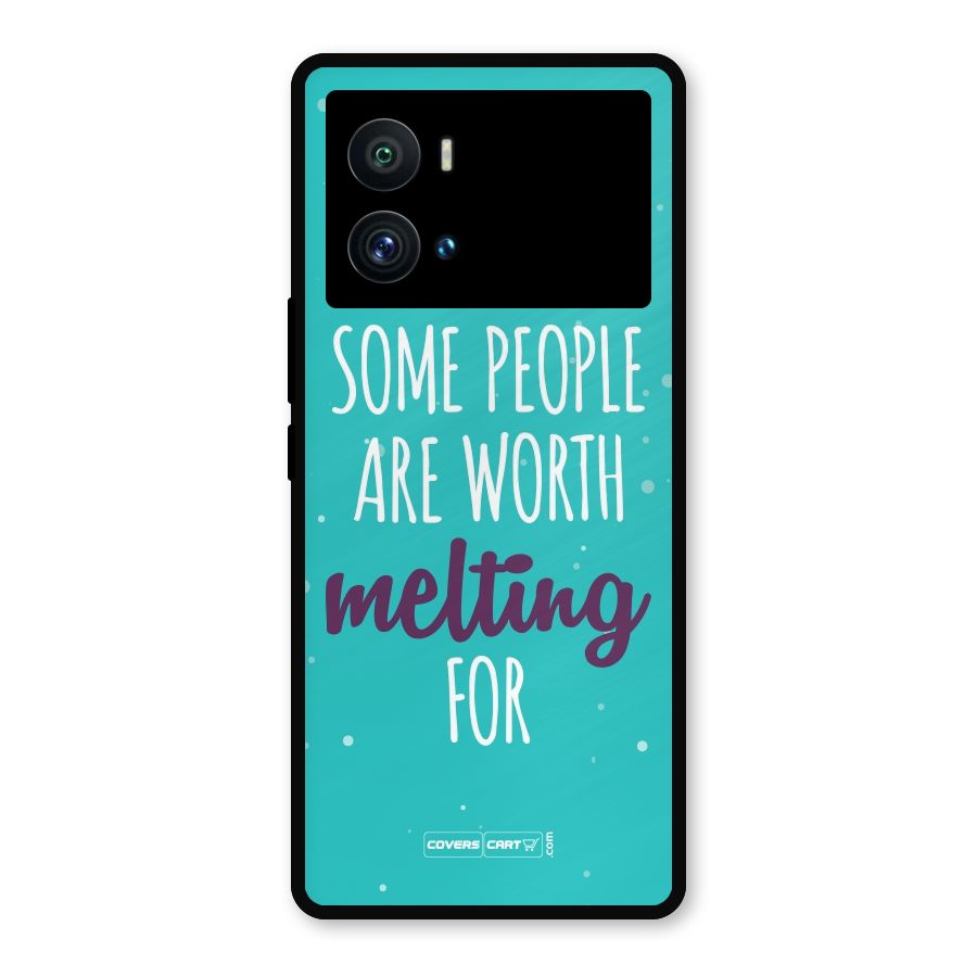 Some People Are Worth Melting For Metal Back Case for iQOO 9 Pro