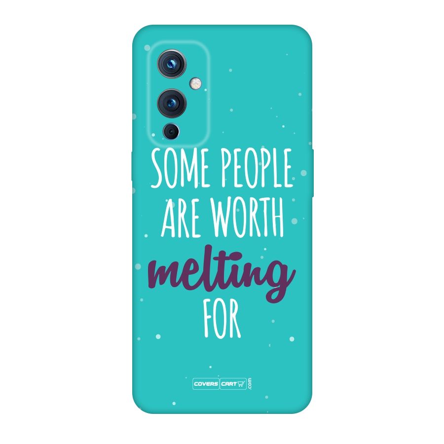 Some People Are Worth Melting For Original Polycarbonate Back Case for OnePlus 9