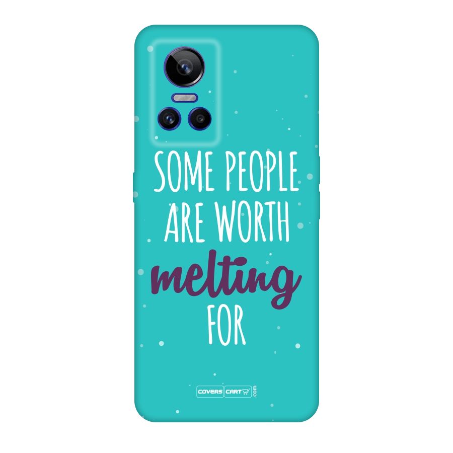 Some People Are Worth Melting For Original Polycarbonate Back Case for Realme GT Neo 3