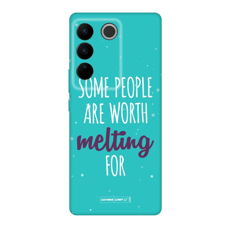 Some People Are Worth Melting For Original Polycarbonate Back Case for Vivo V27
