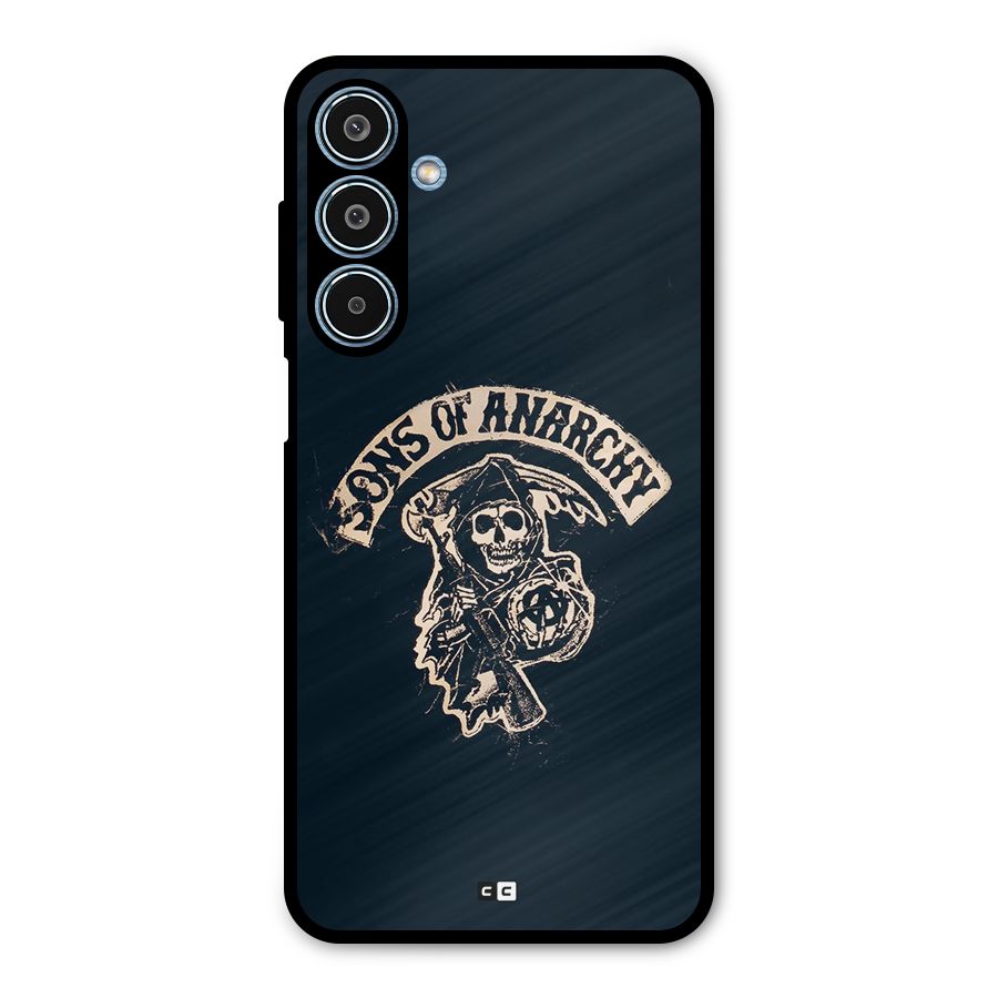 Sons Of Anarchy Metal Back Case for Galaxy M35