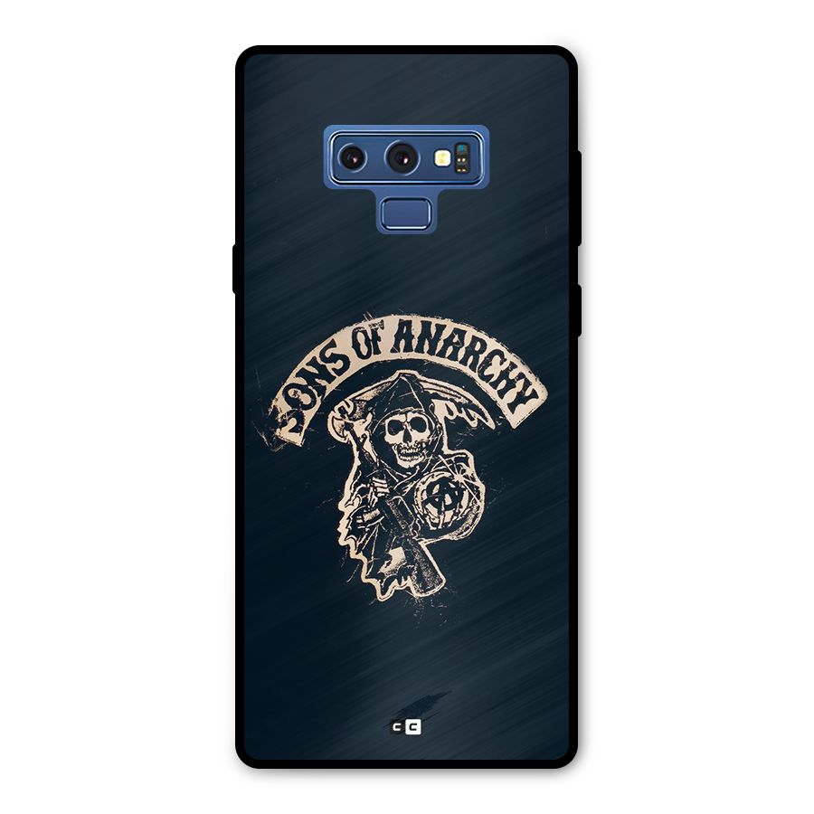 Sons Of Anarchy Metal Back Case for Galaxy Note 9