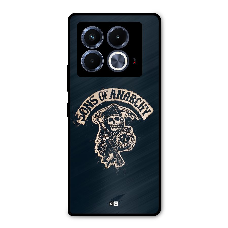 Sons Of Anarchy Metal Back Case for Infinix Note 40 5G