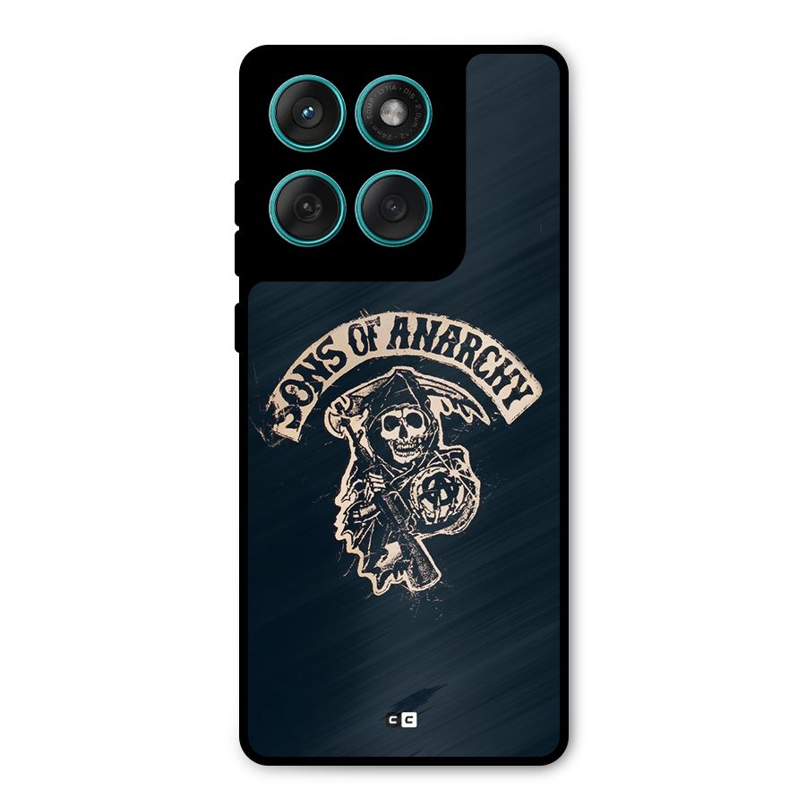Sons Of Anarchy Metal Back Case for Motorola Edge 60 Fusion