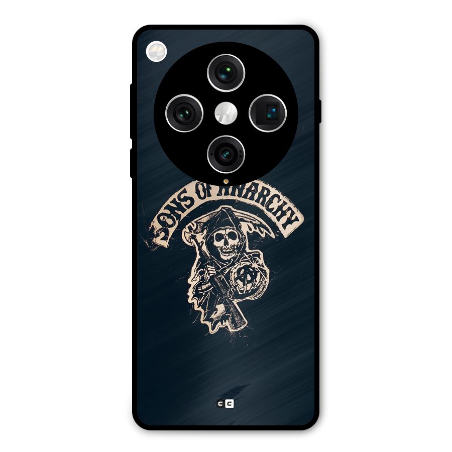 Sons Of Anarchy Metal Back Case for Oppo Find X8 Pro