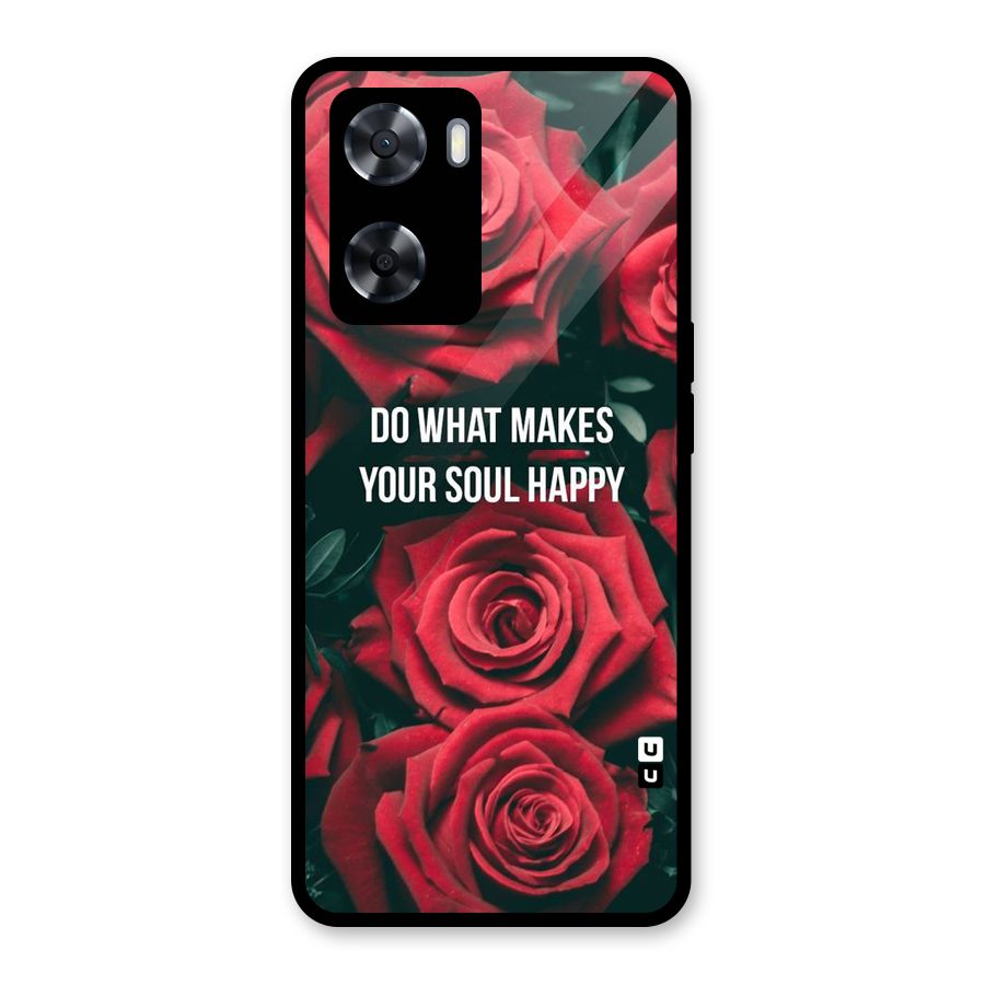 Soul Happy Glass Back Case for OnePlus Nord N20 SE