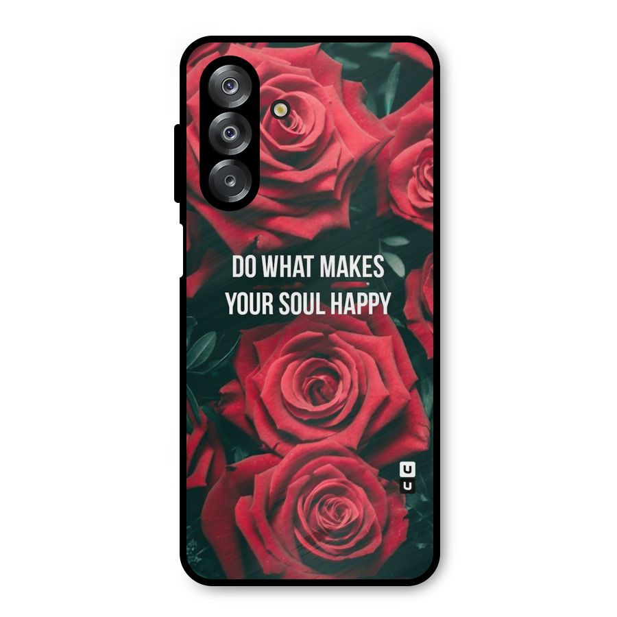 Soul Happy Metal Back Case for Galaxy A26