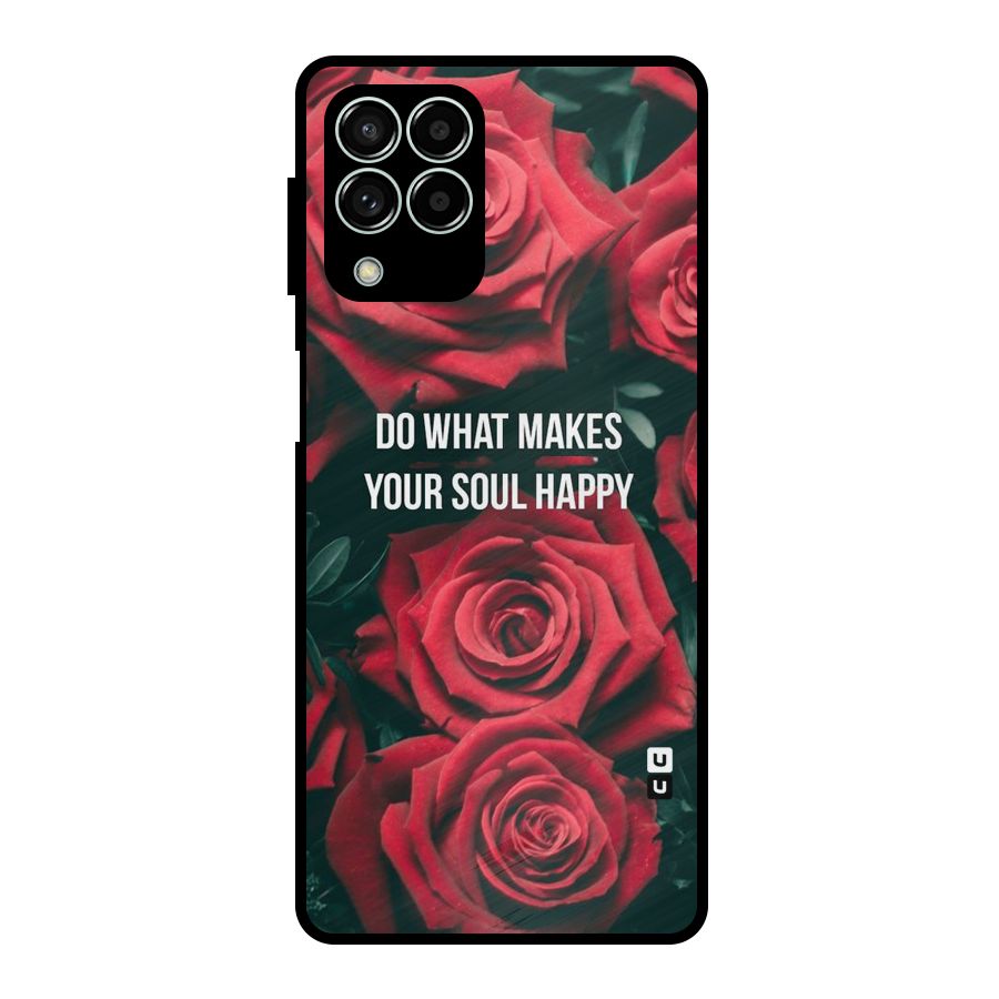 Soul Happy Metal Back Case for Galaxy M33