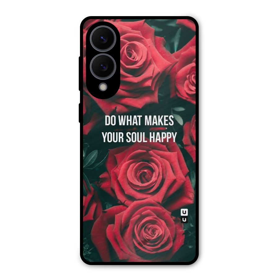 Soul Happy Metal Back Case for Galaxy S25 Edge