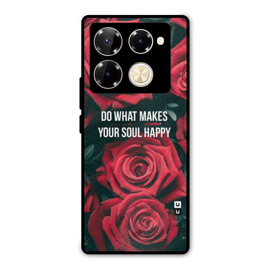 Soul Happy Metal Back Case for Infinix Note 40 Pro Plus