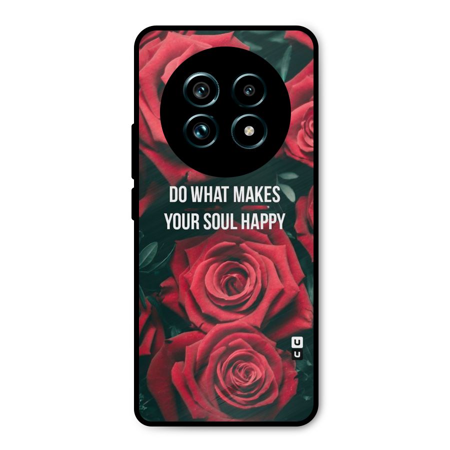 Soul Happy Metal Back Case for Realme 13 Pro Plus