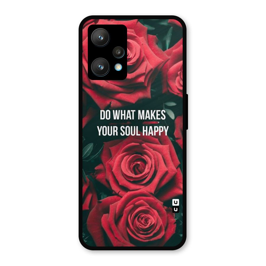 Soul Happy Metal Back Case for Realme 9 Pro Plus 5G