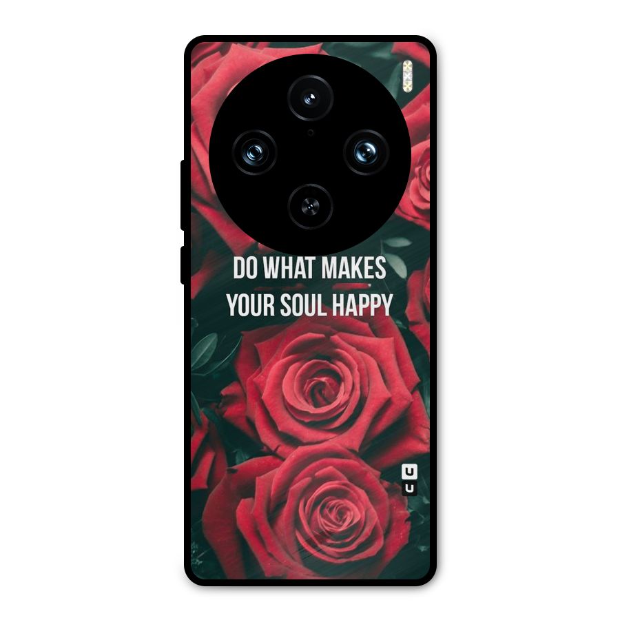 Soul Happy Metal Back Case for Vivo X100 Pro