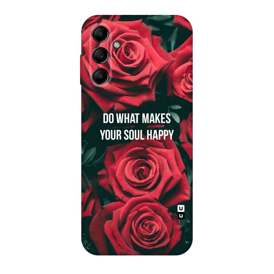 Soul Happy Original Polycarbonate Back Case for Galaxy A14 5G