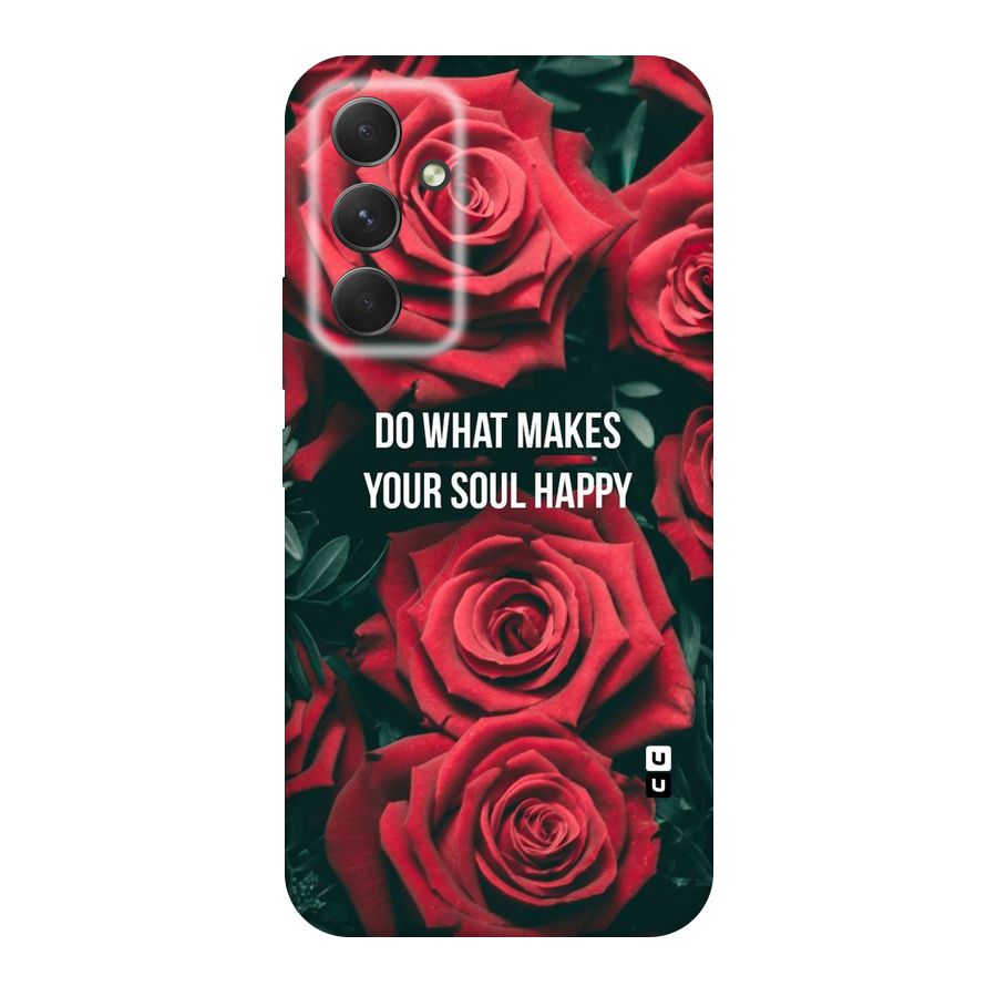 Soul Happy Original Polycarbonate Back Case for Galaxy A54