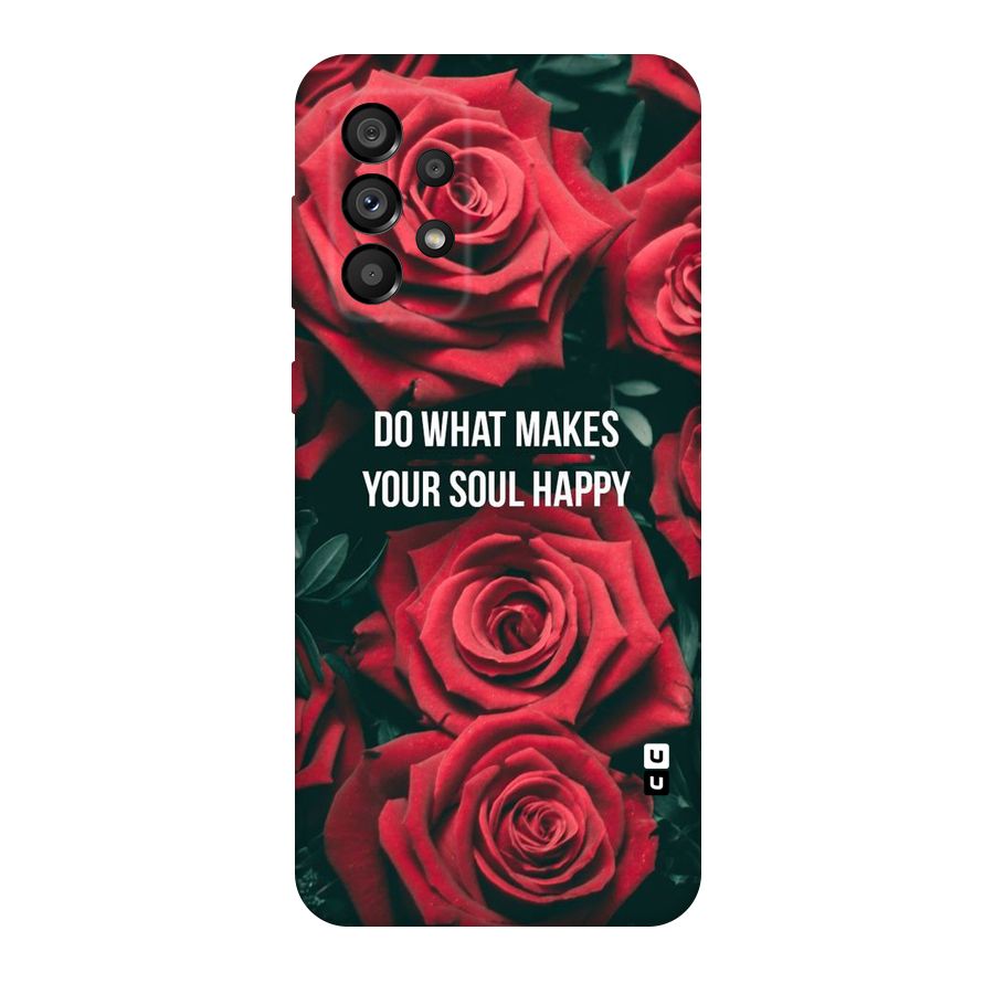 Soul Happy Original Polycarbonate Back Case for Galaxy A73 5G