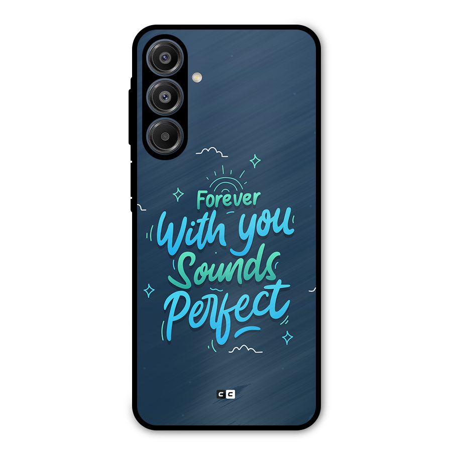 Sounds Perfect Metal Back Case for Galaxy A16 5G