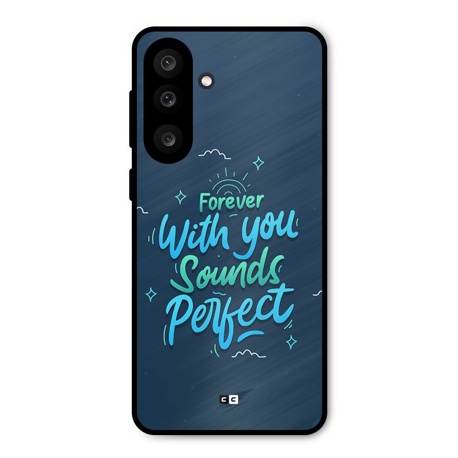 Sounds Perfect Metal Back Case for Galaxy F56