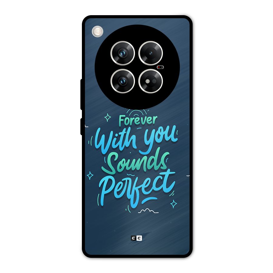 Sounds Perfect Metal Back Case for Infinix Zero 40 5G