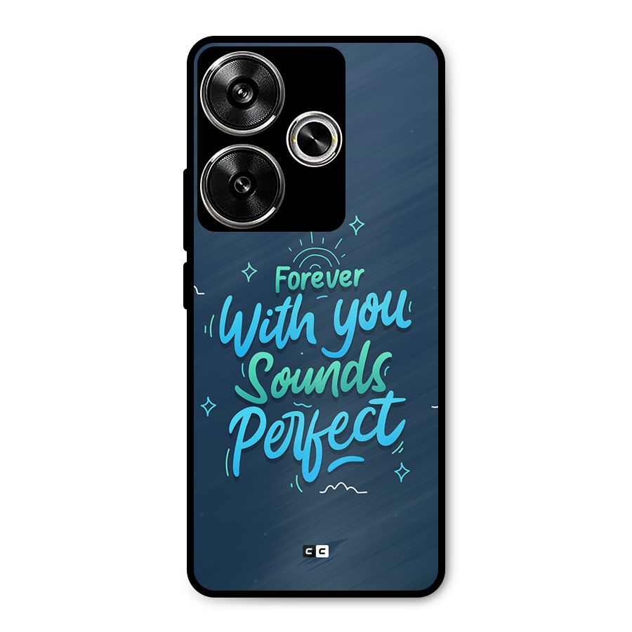 Sounds Perfect Metal Back Case for Poco F6