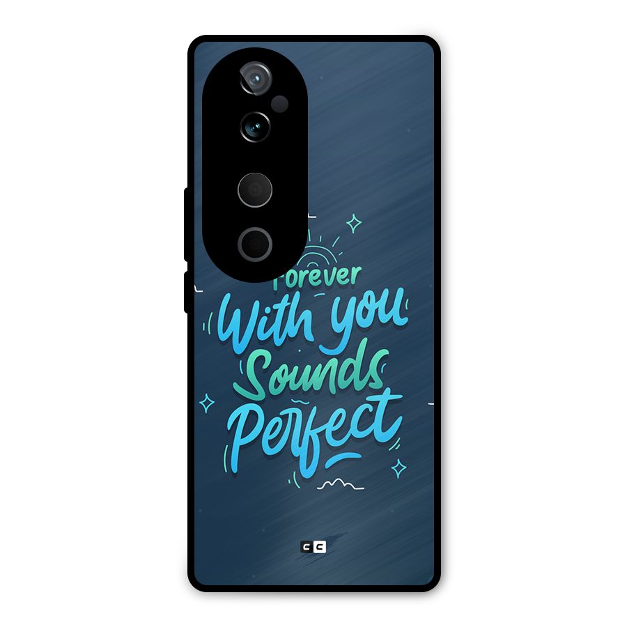 Sounds Perfect Metal Back Case for Vivo T3 Ultra