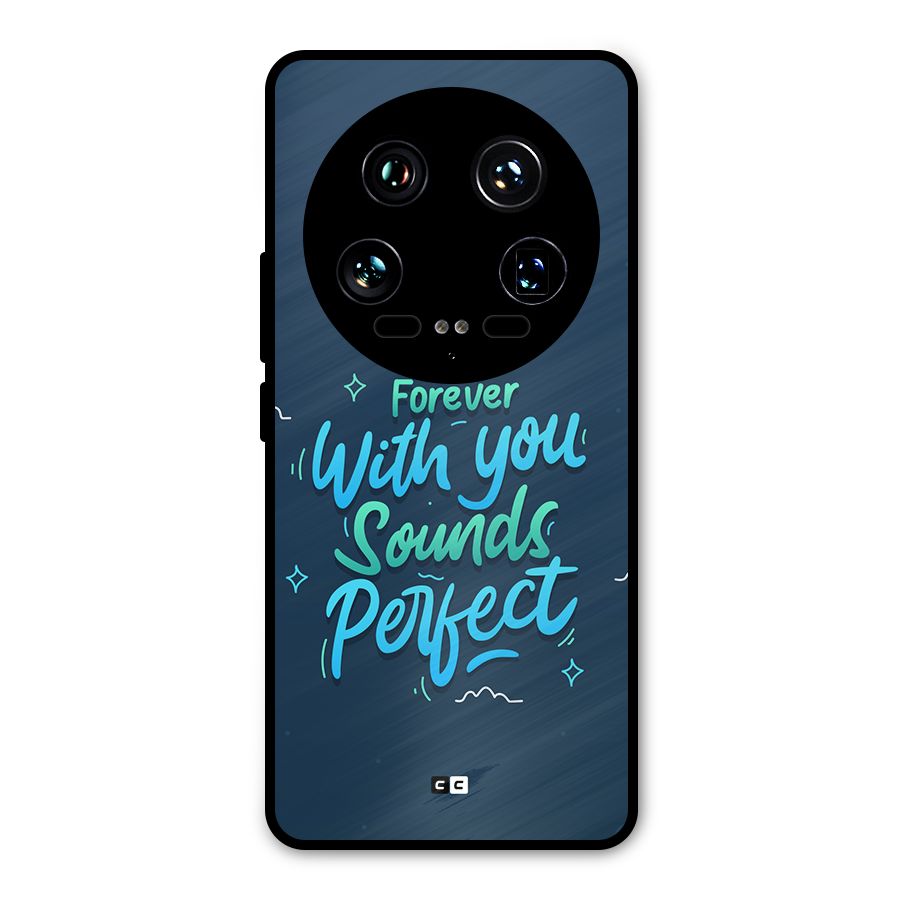 Sounds Perfect Metal Back Case for Xiaomi 14 Ultra