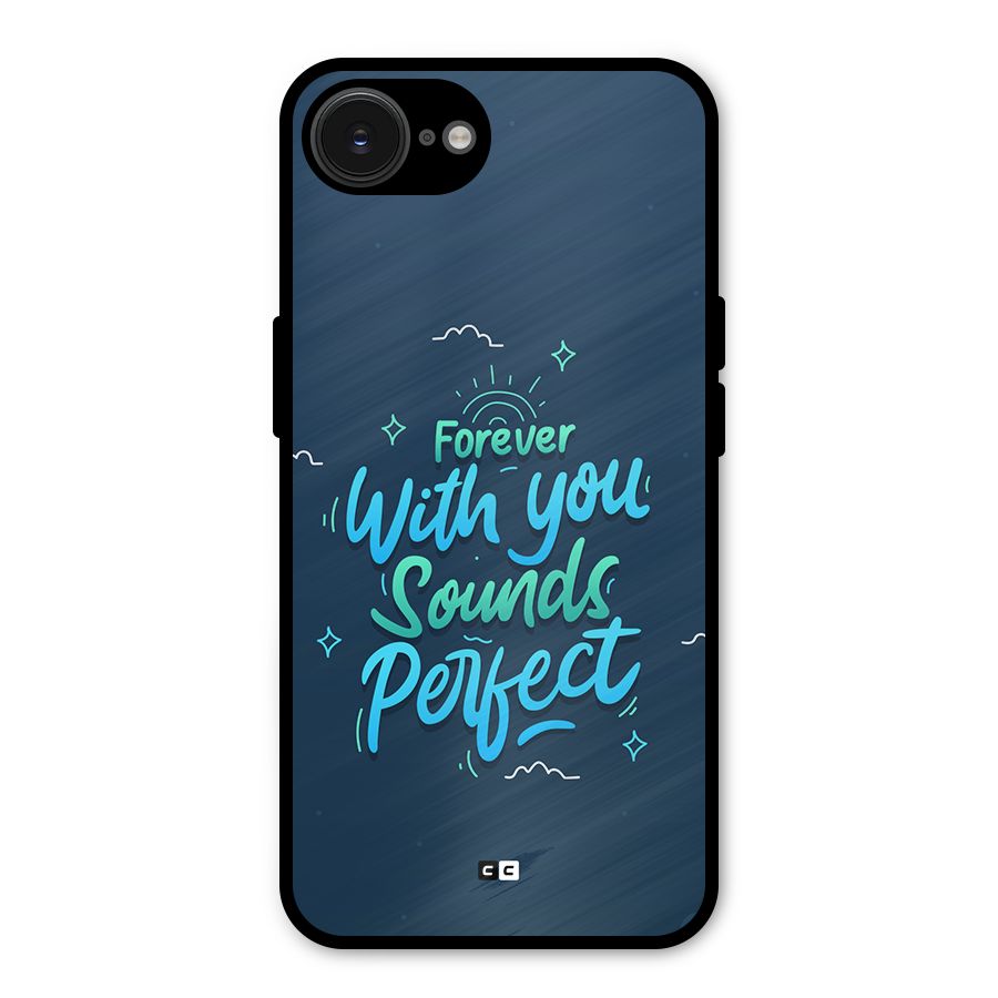 Sounds Perfect Metal Back Case for iPhone 16e