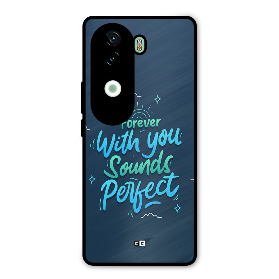 Sounds Perfect Metal Back Case for iQOO Z9s