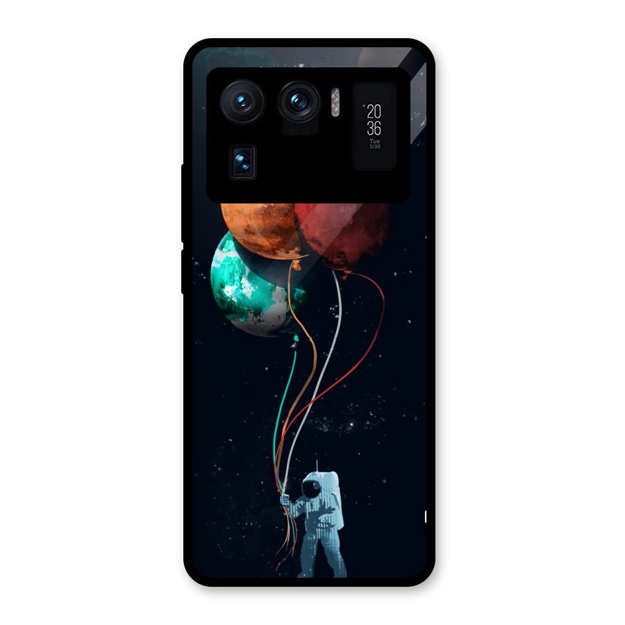 Space Balloons Glass Back Case for Mi 11 Ultra