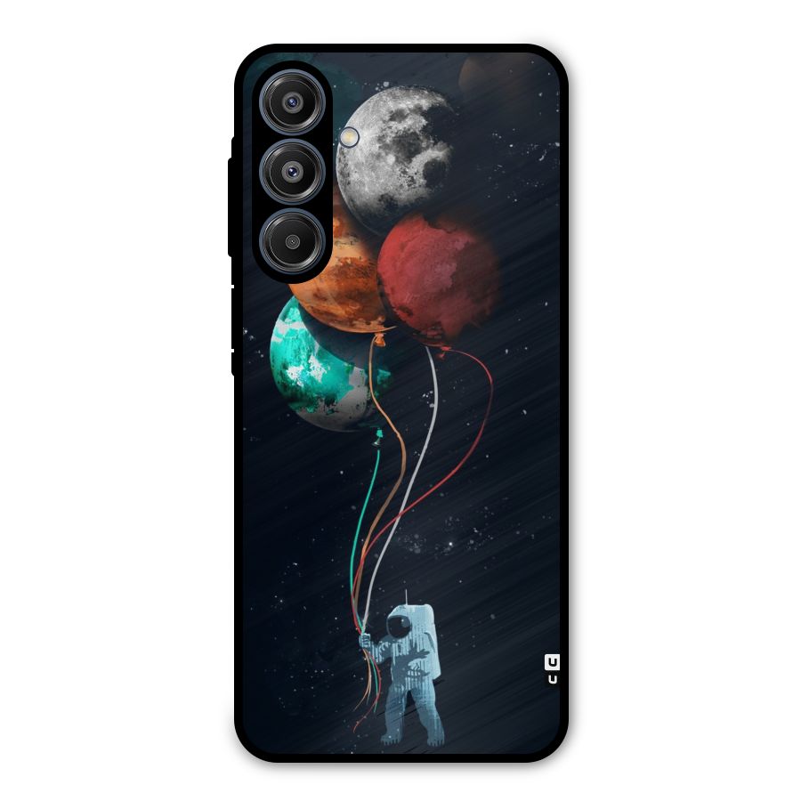 Space Balloons Metal Back Case for Galaxy A16 5G
