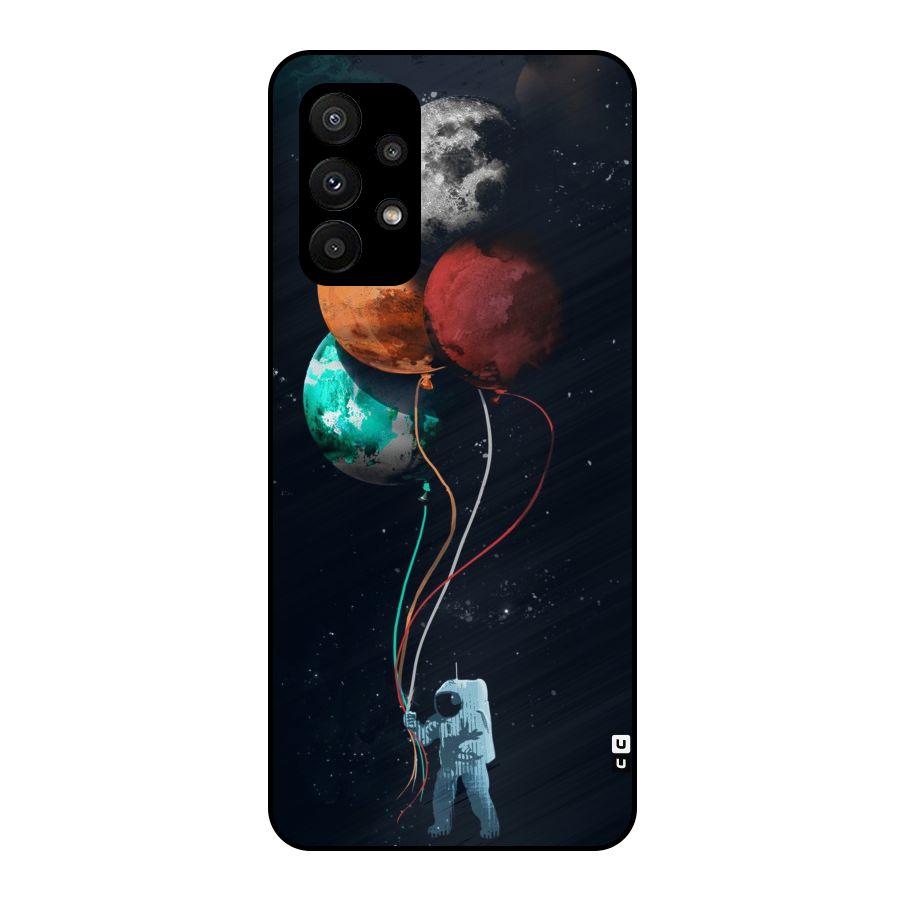 Space Balloons Metal Back Case for Galaxy A23